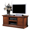 Porta tv classico 4 cassetti 2 vani tinta noce 115x46x54