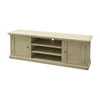 MOBILI 2G - Porta tv 2 ante legno shabby avorio anticato 160x46x56