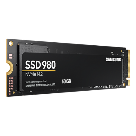 Hard disk SSD Samsung SSD 980 NVMe M.2 - 500 Gb - Slot M.2 - Stato Solido - Lettura 3.100 MB/S, Scrittura 2.600 MB/S