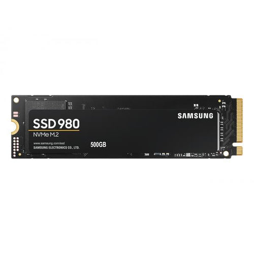 Hard disk SSD Samsung SSD 980 NVMe M.2 - 500 Gb - Slot M.2 - Stato Solido - Lettura 3.100 MB/S, Scrittura 2.600 MB/S