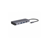 Acer 12-in-1 Type-C Dongle Cablato USB 3.2 Gen 1 [3.1 Gen 1] Type-C Argento (12-IN-1 TYPE-C DONGLE - 2xUSB3.2 2xUSB2.0 2xHDMI - DisplayPort Type C PowerDelivery SD Card reader TF Card reader 1000M Et