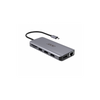 Acer 12-in-1 Type-C Dongle Cablato USB 3.2 Gen 1 [3.1 Gen 1] Type-C Argento (12-IN-1 TYPE-C DONGLE - 2xUSB3.2 2xUSB2.0 2xHDMI - DisplayPort Type C PowerDelivery SD Card reader TF Card reader 1000M Et