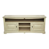 MOBILI 2G - Mobile porta tv goccia legno shabby avorio anticato 170x46x69