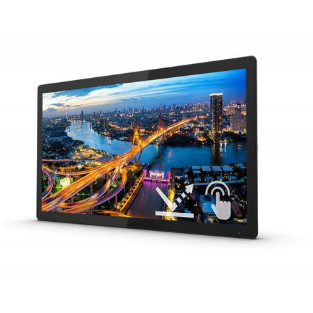PHILIPS MONITOR TOUCH 21,5 LED IPS 16:9 FHD, 4MS 400 CDM, IP65, VGA/DVI/HDMI/DP SENZA BASE