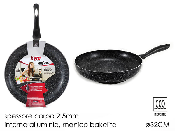 Padella Kyra 32cm Antiaderente adatto anche ad Induzione