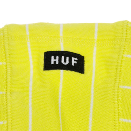 HUF Felpa Cappuccio Uomo League Po Hoodie Aurora Yellow da uomo