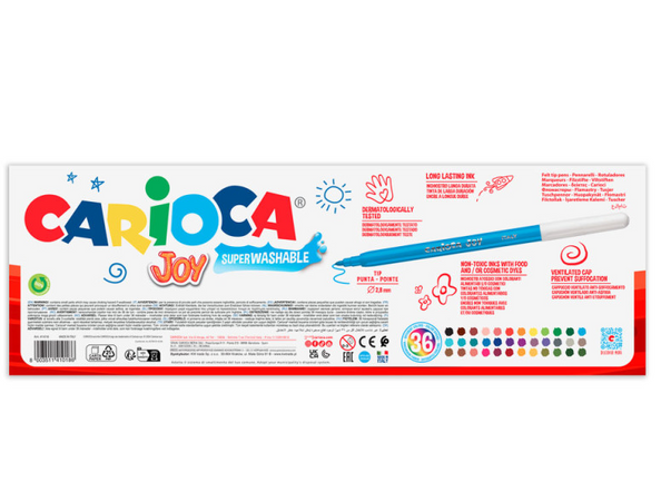 Carioca, Pennarelli Joy set da 50 Pezzi