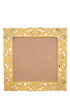 Biscottini SPECCHIERA DA PARETE IN LEGNO FINITURA FOGLIA ORO ANTICATO MADE IN ITALY