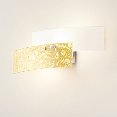 Applique classica Gea Luce LARA AP FO E14 LED vetro lampada parete soffitto