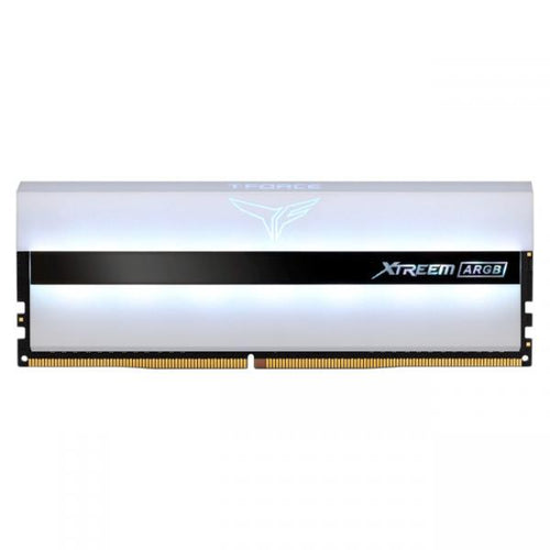 Team Group XTREEM ARGB memoria 16 GB 2 x 8 GB DDR4 3200 MHz (Team T-Force XTREEM ARGB 16GB White Heatsink with ARGB LEDs [2 x 8GB] DDR4 3200MHz DIMM System Memory)