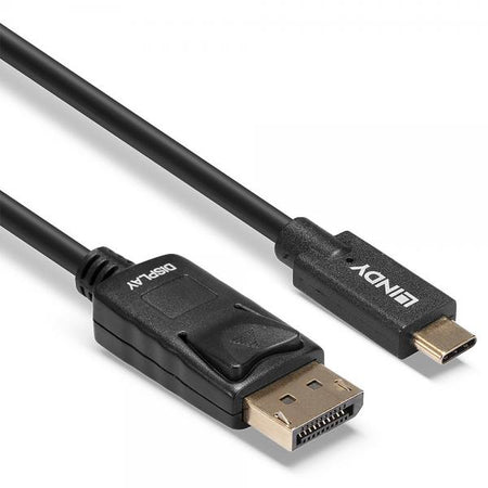 Lindy 43305 cavo e adattatore video 5 m USB tipo-C DisplayPort Nero (Lindy 43305 videokabel adapter 5 m USB)