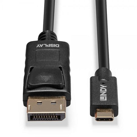 Lindy 43305 cavo e adattatore video 5 m USB tipo-C DisplayPort Nero (Lindy 43305 videokabel adapter 5 m USB)