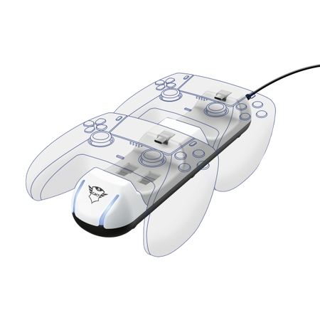 TRUST GXT 251 (24173) - DOCK DI RICARICA DUALE PER CONTROLLER PS5