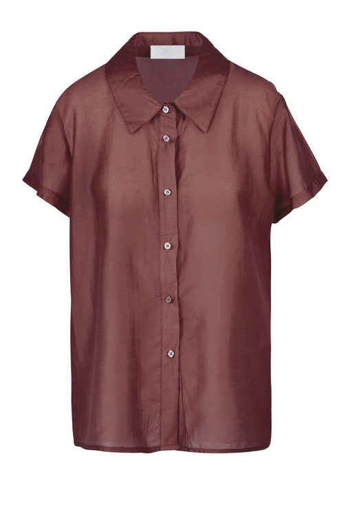 LA FEMME BLANCHE La Femme Blanche - Camicia - 451602 - Prugna da donna