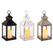 Lanterne luminose color Naturale in legno, decorazione per esterno