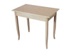 MOBILI 2G - Scrivania classica 1 cassetto in Legno grezzo 90x50x78