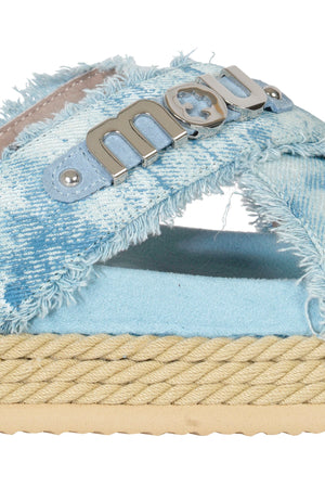 MOU Mou - Sandali - 451378 - Denim da donna