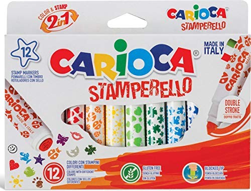 Carioca, Pennarelli Stamperello da 12 pezzi