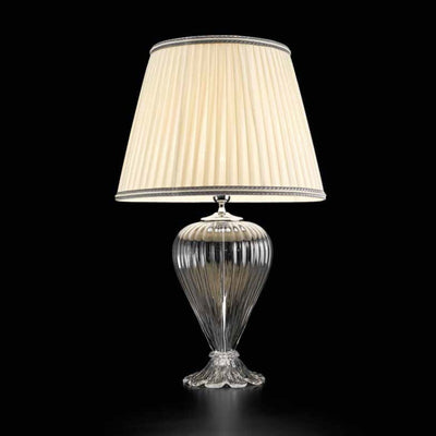 Abat-jour classica Sylcom TEODORA 1462 35 + TOP E27 LED vetro soffiato lampada tavolo