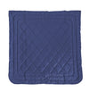 Trapunta matrimoniale Invernale bifaccia-double face in raso di puro cotone Made in Italy Beige/Blu Avio