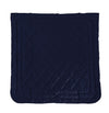 Trapunta matrimoniale Invernale bifaccia-double face in raso di puro cotone Made in Italy Beige/Blu Notte