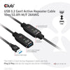 CLUB3D CAVO USB TYPE A GEN 1 ACTIVE REPEATER 10METER / 30FT SUPPORTS UP TO 5GBPS