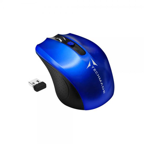Mouse Optical Wireless - Ottico ad alta precisione da 800 a 1600 Dpi - Blue