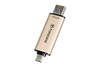 Transcend JetFlash 930C unità flash USB 512 GB USB Type-A / USB Type-C 3.2 Gen 1 (3.1 Gen 1) Oro