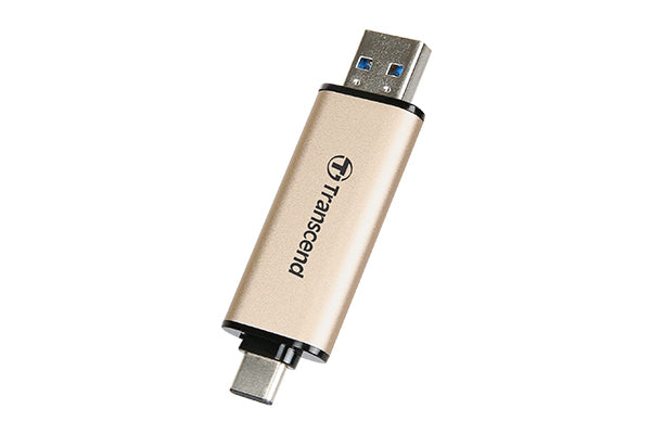 Transcend JetFlash 930C unità flash USB 256 GB USB Type-A / USB Type-C 3.2 Gen 1 (3.1 Gen 1) Oro