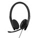 Cuffia ADAPT 160T USB II Stereo con Microfono Colore Nero