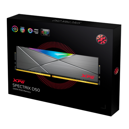 ADATA RAM GAMING XPG SPECTRIX D50 16GB DDR4 (2X8GB) 3200MHZ cL16 RGB
