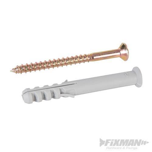 Tasselli in nylon per il fissaggio offerta 20 p.zi Fixman