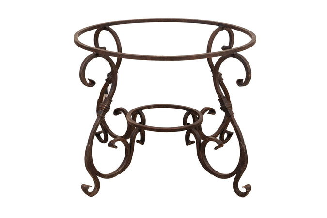 Biscottini Biscottini Base Tavolo in Ferro Battuto Forgiato  100 H 78 Arredamento Country