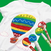 Carioca, Pennarelli per tessuti punta Maxi, 12 pz
