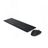 DELL KM5221W tastiera Mouse incluso Ufficio RF Wireless QWERTY Nordic Nero (Wireless QWERTY Pan Nordic - Black KM5221W, Standard, RF - Wireless, QWERTY, Black, Mouse included - Warranty: 12M)