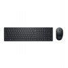 DELL KM5221W tastiera Mouse incluso Ufficio RF Wireless QWERTY Nordic Nero (Wireless QWERTY Pan Nordic - Black KM5221W, Standard, RF - Wireless, QWERTY, Black, Mouse included - Warranty: 12M)