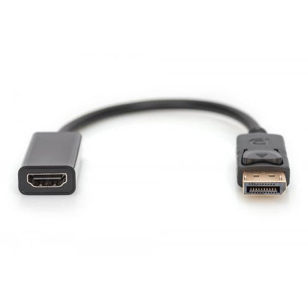 Cavo Adattatore Displayport Connettori Dp Maschio - Hdmi Femmina - Cm. 15 - Doppia Schermatura