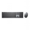 DELL KM7321W tastiera RF senza fili + Bluetooth QWERTZ Tedesco Grigio, Titanio