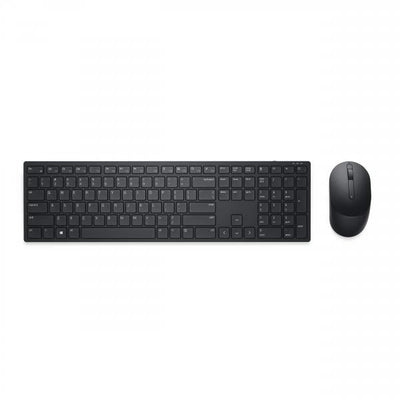 DELL KM5221W tastiera Mouse incluso Ufficio RF Wireless QWERTY Spagnolo Nero (Pro Wireless Keyboard and - Mouse - KM5221W - Spanish - [QWERTY] KM5221W, Full-size [100%], RF Wireless, QWERTY, Black, M