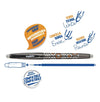 Carioca, Penne cancellabili Oops Pop nere, 12 pz