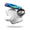 ZENS ZEDC17W/00 Caricabatterie per dispositivi mobili Universale Argento, Bianco USB Carica wireless Interno (Zens Aluminium Series tr?dl?s opladnin)