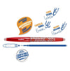Carioca, Penne cancellabili Oops Pop rosse, 12 pz