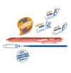 Carioca, Penne cancellabili oops a scatto rosse, 12 pz