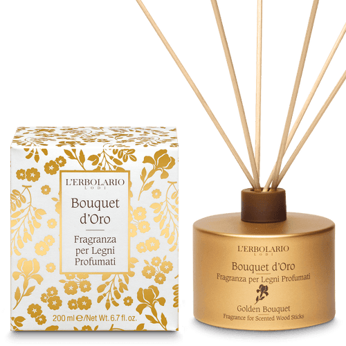 Fragranza legni Bouquet d'Oro 200ml