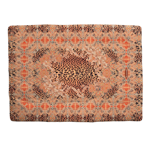 Scaldotto Panthere' ! Caleffi: Plaid in Cotone Morbido, Stampa Animalier e Calore Avvolgente