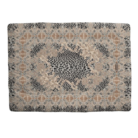 Scaldotto Panthere' ! Caleffi: Plaid in Cotone Morbido, Stampa Animalier e Calore Avvolgente