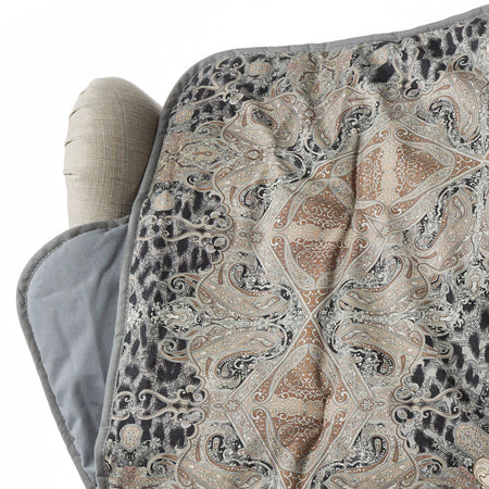 Scaldotto Panthere' ! Caleffi: Plaid in Cotone Morbido, Stampa Animalier e Calore Avvolgente