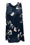 1-ONE Top Blu/avorio da donna