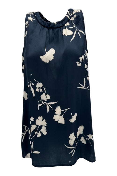 1-ONE Top Blu/avorio da donna