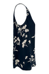 1-ONE Top Blu/avorio da donna